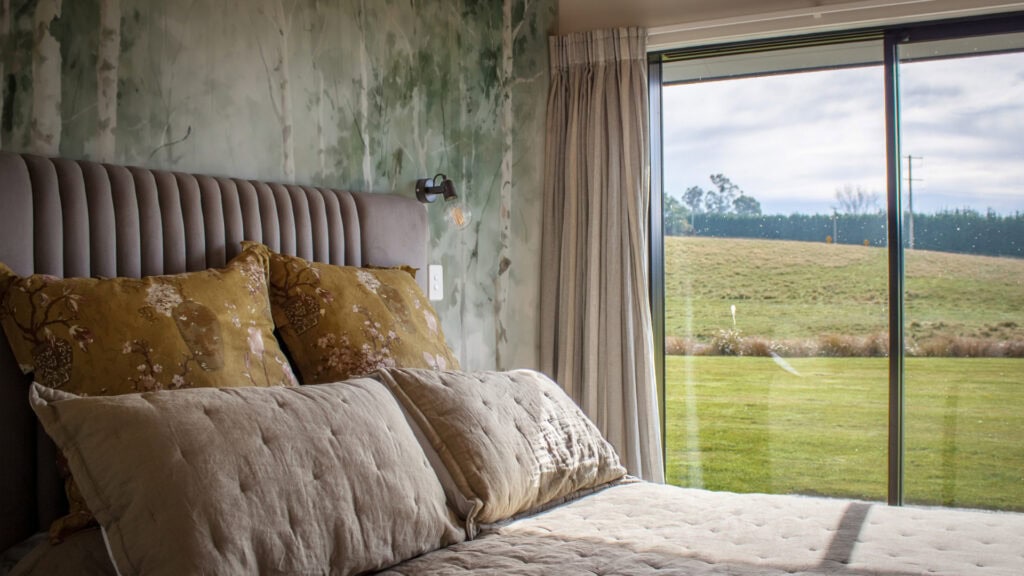 Brockley Rural Residence designed by NB Architects bedroom