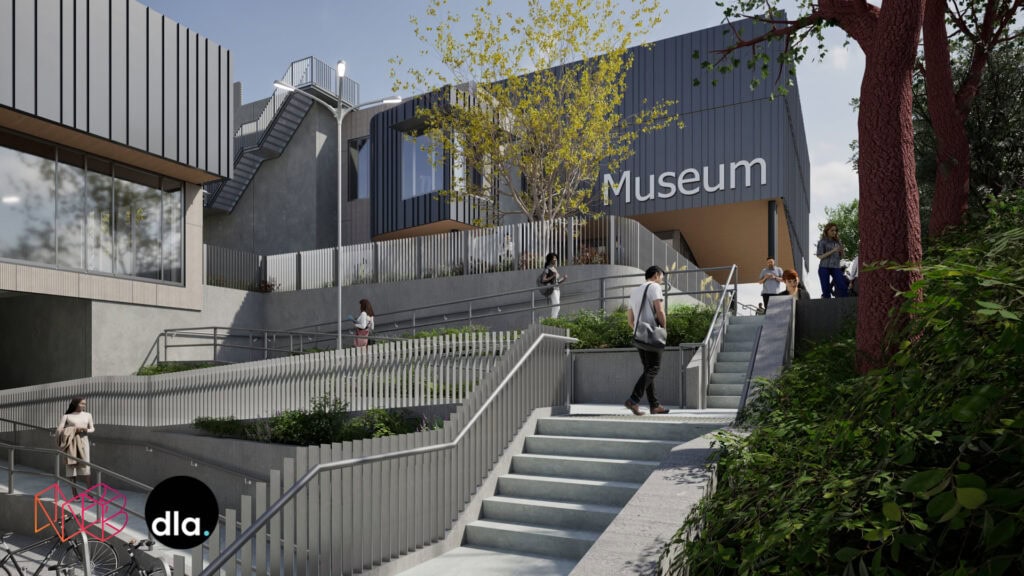 Timaru Theatre Royal Museum Laneway Ramp Steps