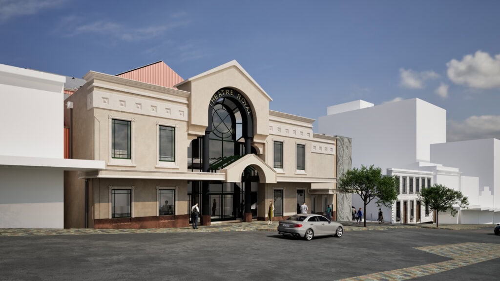 Timaru Theatre Royal Stafford Street Theatre Front Day