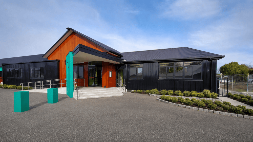 Oceanview Heights School Front Entry
