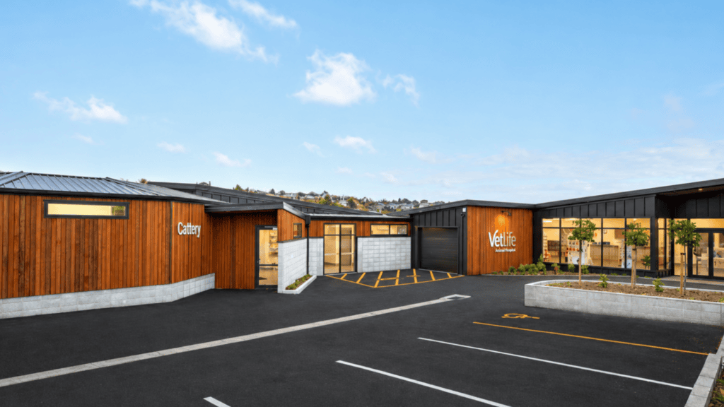 Vetlife timaru carpark