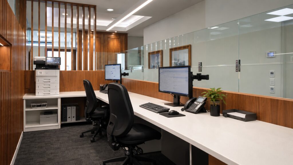 Gresson Dorman Reception Desk